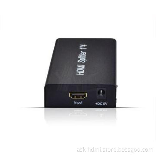 1 in 4 out  HDMI splitter  box